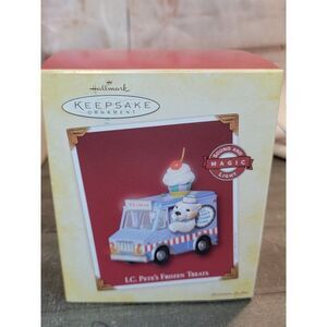 Hallmark I.C. Petes frozen treats ornament Xmas decor